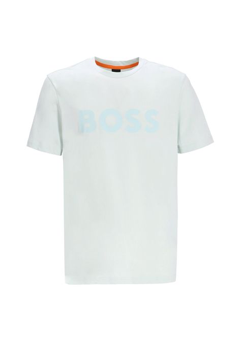 T-shirt Hugo Boss Thinking 1 Celeste Uomo HUGO BOSS | T-shirt | 50481923-474